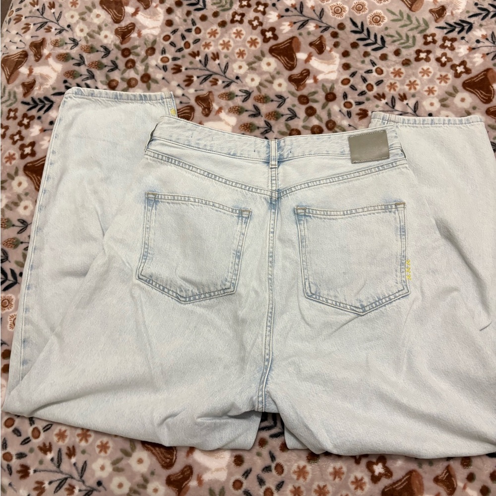 Scotch & Soda Woman Light Blue Relaxed Jeans - Picture 4 of 6